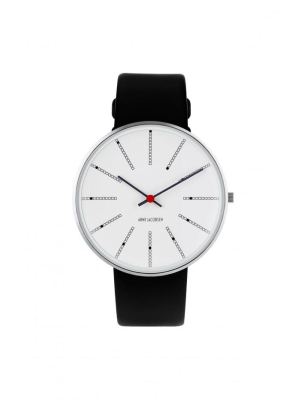 Arne Jacobsen Banker's 40mm Wrist Watch