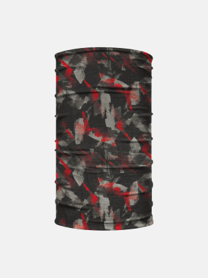 Halftone Red & Black Neck Gaiter