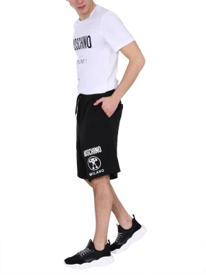 Moschino Double Question Mark Sweat Shorts