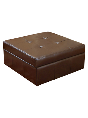 Chatsworth Storage Ottoman - Christopher Knight Home