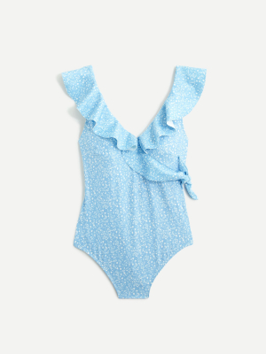 Minnow™ X J.crew Ruffle One-piece In Ditsy Floral