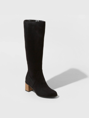 Women's Marlee Knee High Heeled Fashion Boots - Universal Thread™
