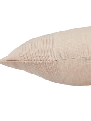 Rosario Solid Blush Pillow