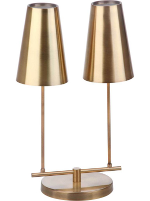 Riya Table Lamp Brass Gold