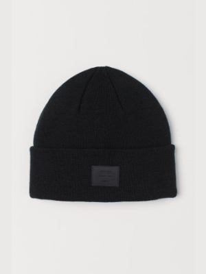 Fine-knit Hat