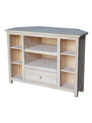 Corner Entertainment Tv Stand 39" - International Concepts