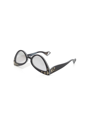 Acetate Cat-eye Sunglasses