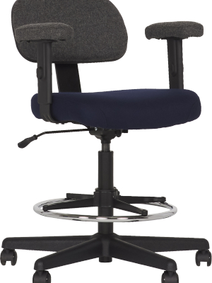 Nnu Work Ral Chair – Dark Blue/dark Grey