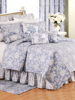 C&f Home Shelby Blue Bedding