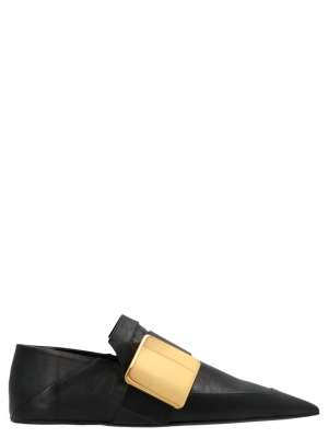 Jil Sander Pointed Toe Loafers