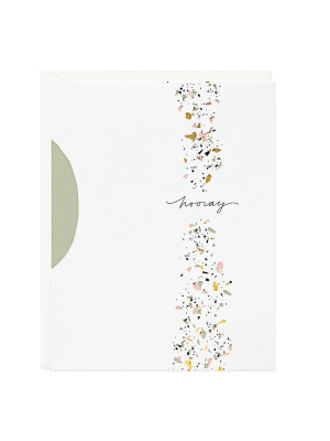 Ramona & Ruth Hooray Confetti Card