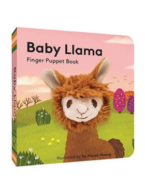 Baby Llama: Finger Puppet Book  By Chronicle Books, Illustrations By Yu-hsuan Huang