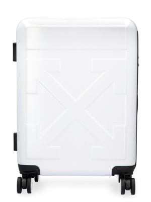 Off-white Quote Luggage Carry-on Case