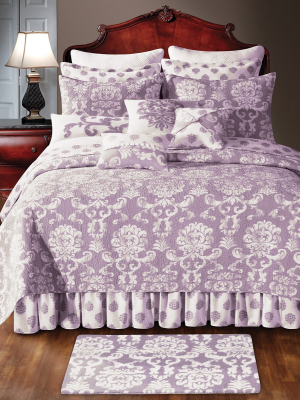 C&f Home 26" X 26" Providence Orchid Euro Sham