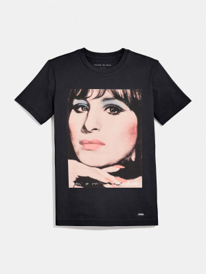 Coach X Richard Bernstein T-shirt With Barbra...