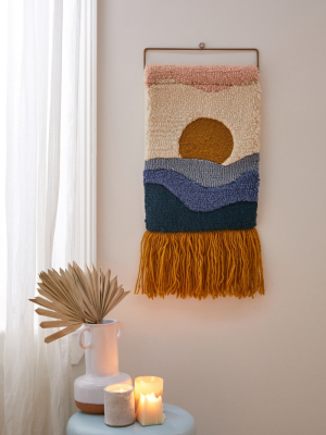 Leo Horizon Tufted Wall Hanging