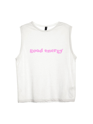 Good Energy [women's Muscle Tank]