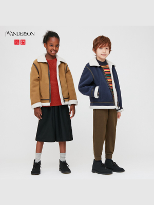 Kids Pile-lined Fleece Blouson (jw Anderson)