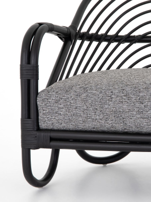 Etta Ebony Rattan Chair