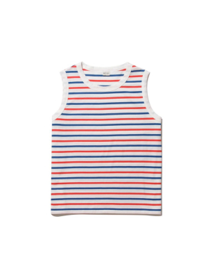 The Tank - White/true Blue/poppy