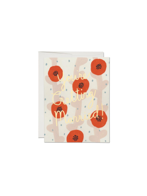 Rc Card, Wedding Poppies