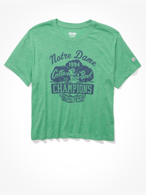 Tailgate Women's Notre Dame Retro T-shirt