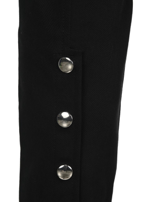 Proenza Schouler Press Studs Slim-fit Trousers