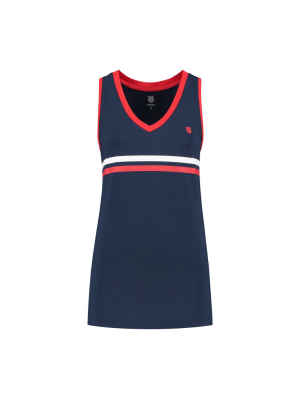 194227-400 | Womens Heritage Sport Tank Top | Navy