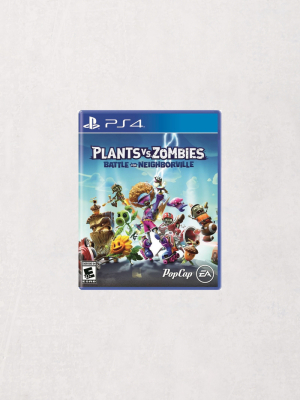 Playstation 4 Plants Vs. Zombies: Battle For Neighborville Video Game