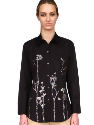 Crystal 'fennel Garden' New Classic Shirt