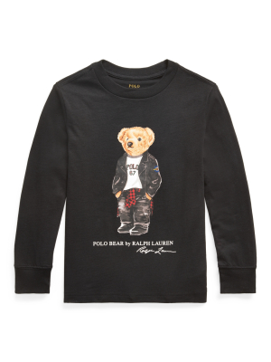 Polo Bear Cotton Jersey Tee