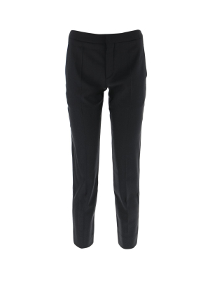 Chloé Pleated Cropped Trousers