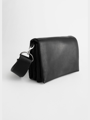 Leather Crossbody Utility Bag