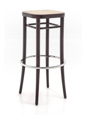 Gebruder Thonet Vienna 144 Bar Stool (cane) By Gtv