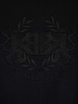 Balenciaga Logo Embroidered Sweatshirt