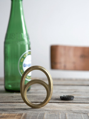 Brass Bottle Opener - Eclipse