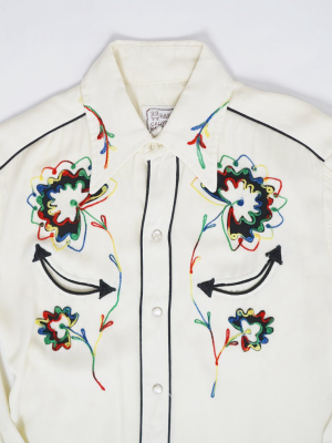 1960's Embroidered Western Shirts