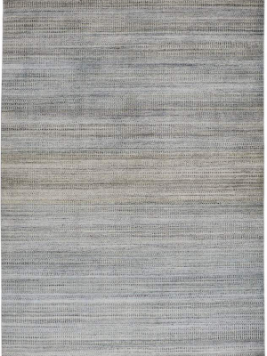 Feizy Milan Ombre Striped Rug - Available In 7 Sizes - Misty Blue & Lilac