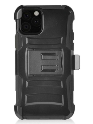 Insten Advanced Armor Dual Layer Hybrid Stand Pc/silicone Holster Case Cover For Apple Iphone By Eagle