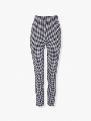 Gingham Print Leggings