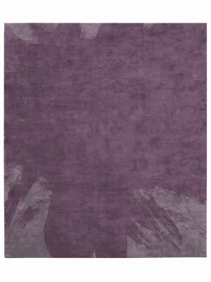 Hanjiro Boogie Hand Tufted Rug In Purple Design By Second Studio