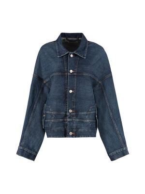 Balenciaga Upside Down Denim Jacket