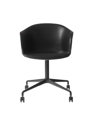 Elefy Chair Jh37: Swivel Base + Castors