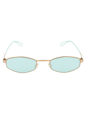 Mykita Bernhard Willhelm Silver Sunglasses