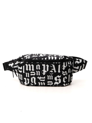 Palm Angels Broken Logo Monogram Belt Bag