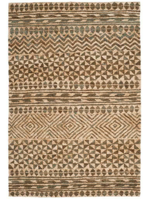 Organic Brown/slate/natural Area Rug