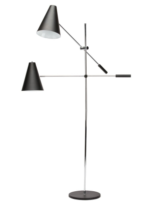 Tivat Floor Lamp In Various Finishes & Styles