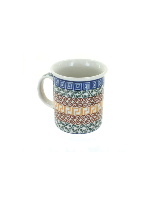 Blue Rose Polish Pottery Athena Small Coffee Mug