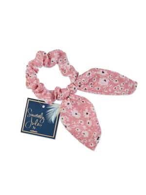 Sincerely Jules By Scunci Bow Scrunchies - Pink - 1ct