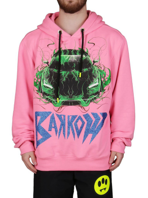 Barrow Graphic Printed Drawstring Hoodie